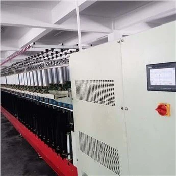 Polyester Industriell sytråd Ring Twist Machine