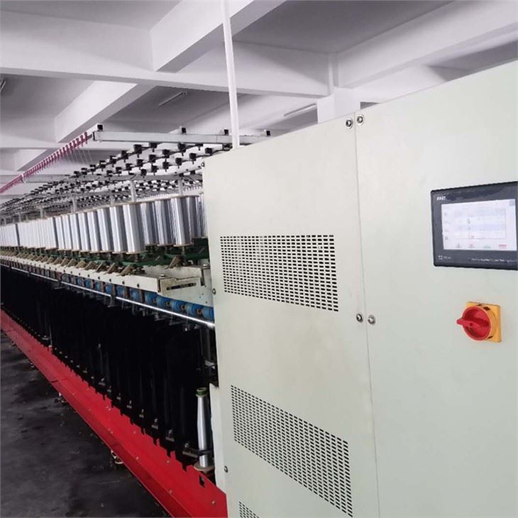 Rayon Filament Broderigråd Ring Twist Machine